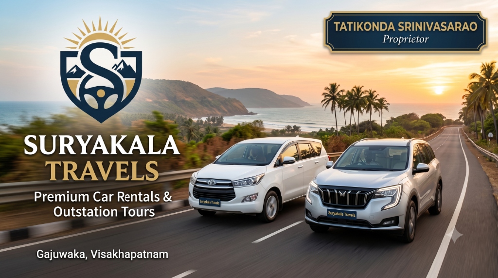 Suryakala Travels Proprietor Banner